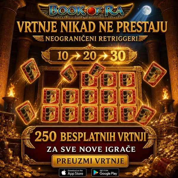 Кадр рекламы Book of Ra