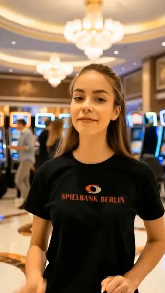 Кадр рекламы Spielbankin S