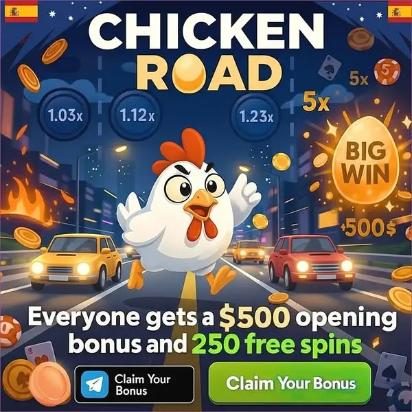 Кадр рекламы Chicken Road 2