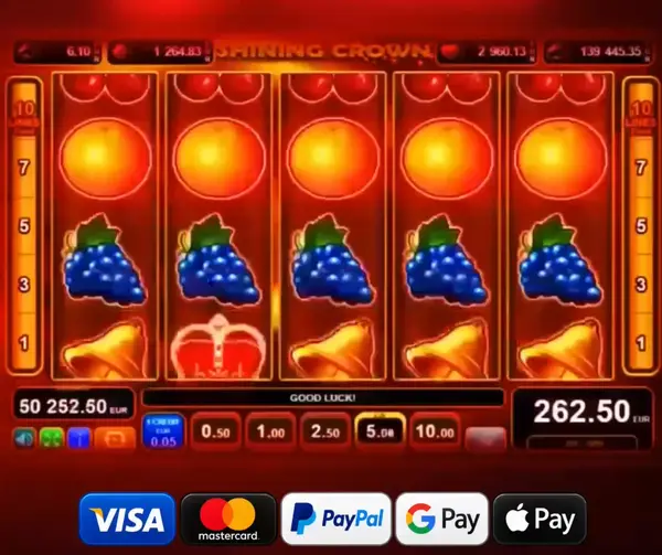 Кадр рекламы Crown Shining