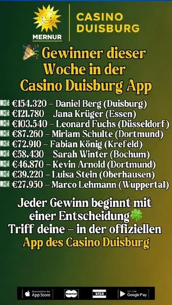 Кадр рекламы Die Spielbanken