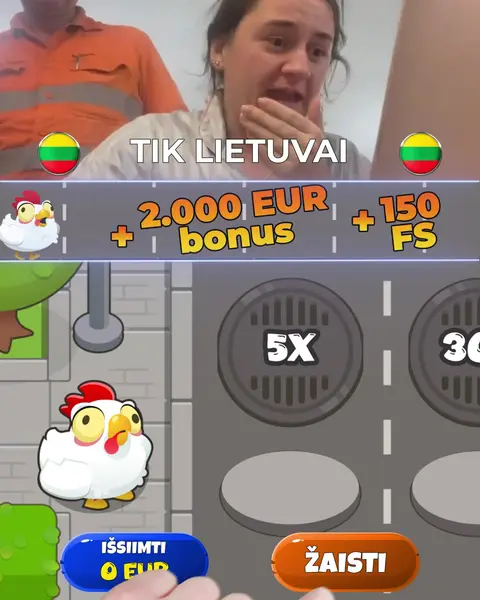 Кадр рекламы Huge Unlucky