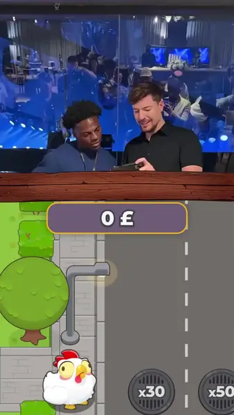 Кадр рекламы Chicken Roads