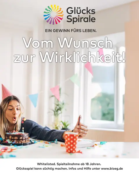 Кадр рекламы GlücksSpirale