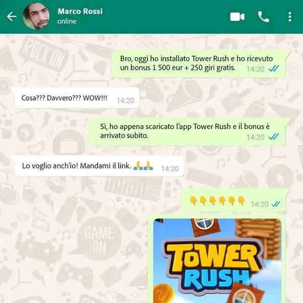 Кадр рекламы Tower Game