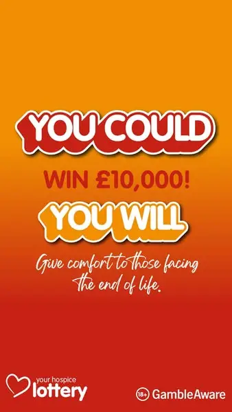Кадр рекламы Your Hospice Lottery