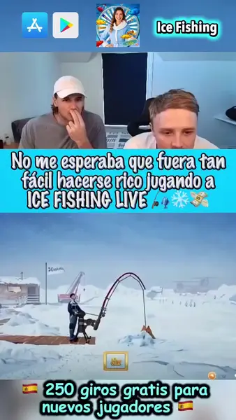 Кадр рекламы Ice Fishing