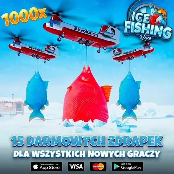 Кадр рекламы Ice Fishing