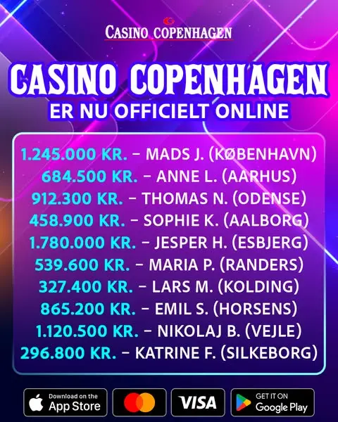 Кадр рекламы Casino Copenhagen