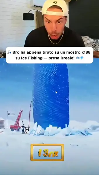 Кадр рекламы Ice Fishing