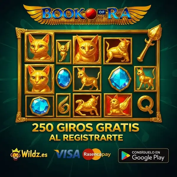 Кадр рекламы Book of Ra