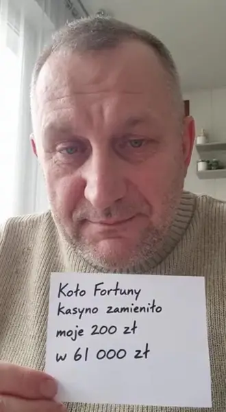Кадр рекламы Koło Fortuny Kasyno