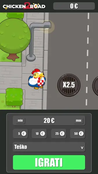 Кадр рекламы Chicken-Road