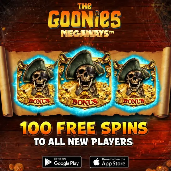 Кадр рекламы The Goonies Megaways