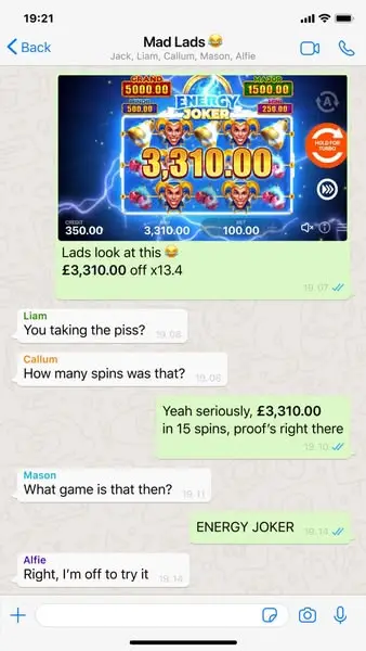 Кадр рекламы Online Casino