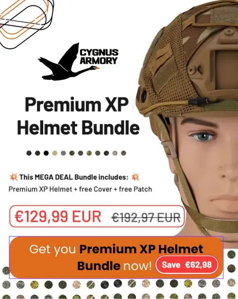 Кадр рекламы Cygnus Armory