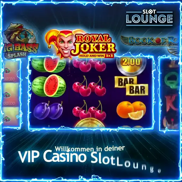 Кадр рекламы SlotLounge Deutschland