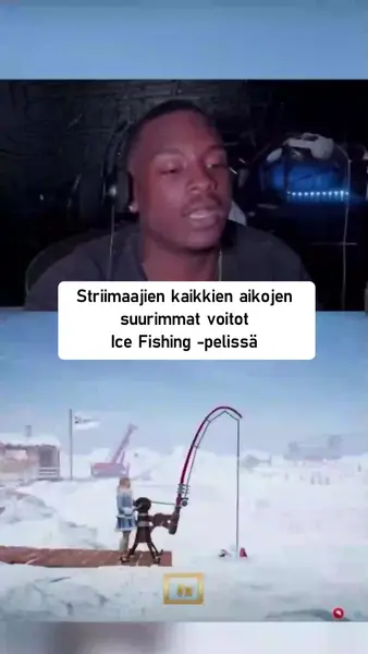 Кадр рекламы Ice Fishing