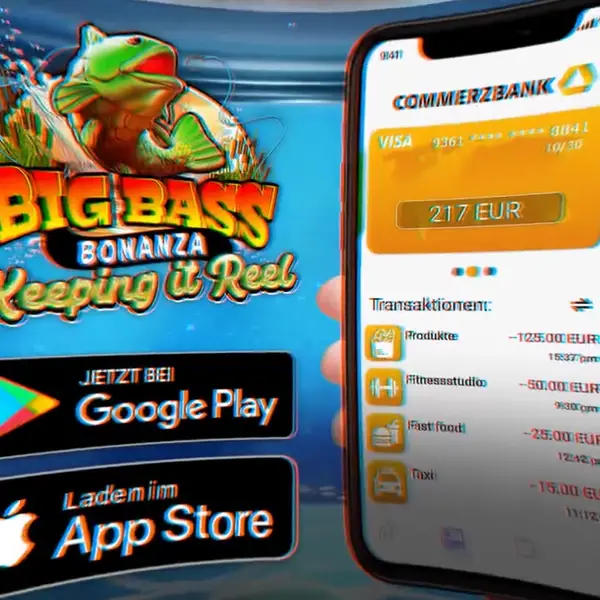 Кадр рекламы Big Bass Bonanza UK