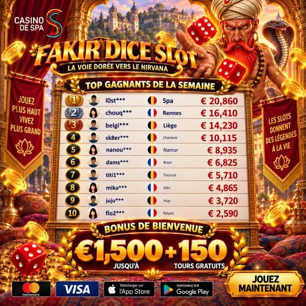 Кадр рекламы Casinos Belgie