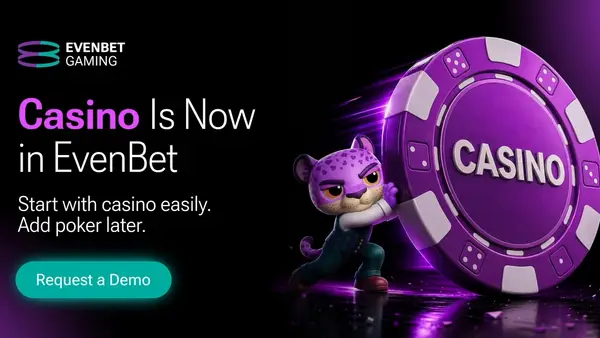 Кадр рекламы EvenBet Gaming