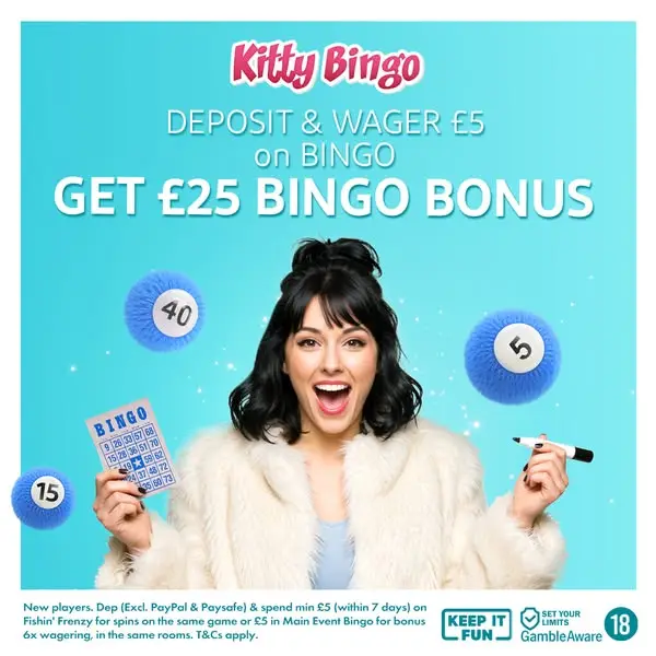 Кадр рекламы Kitty Bingo