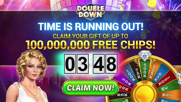 Кадр рекламы DoubleDown Casino - Free Slots