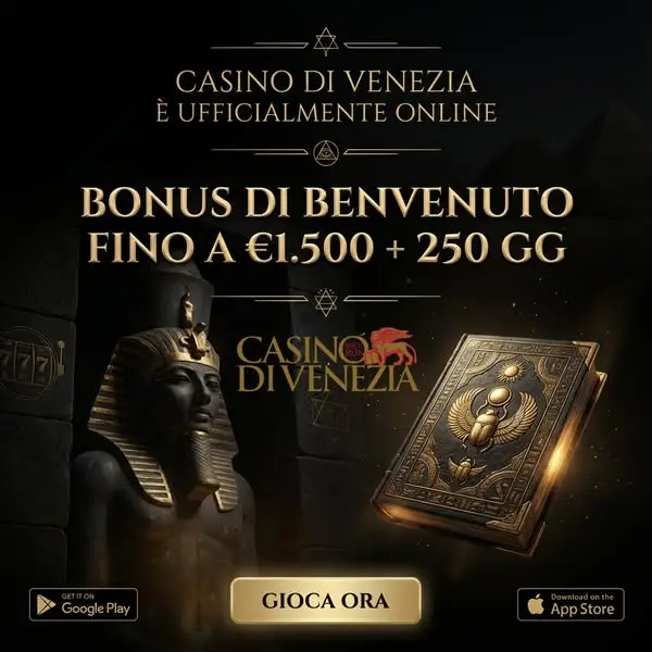 Кадр рекламы Casinò di Venezia