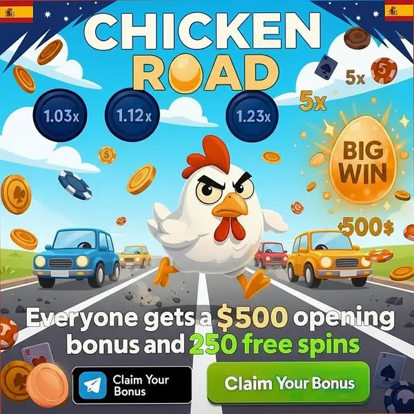 Кадр рекламы Chicken Road 2