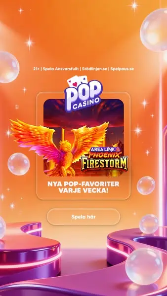Кадр рекламы Pop Casino