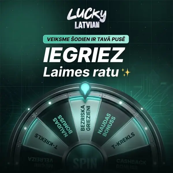 Кадр рекламы Lucky Latvian World