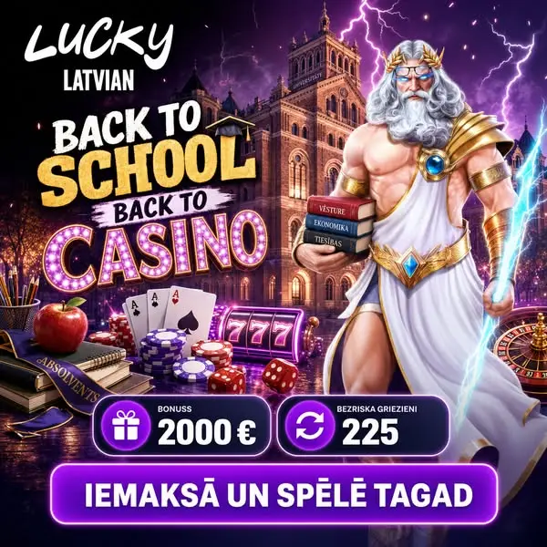Кадр рекламы LuckyLatvian10