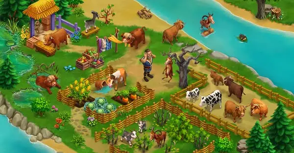 Кадр рекламы Farland Game