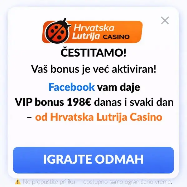 Кадр рекламы Hrvatska Lutrija Kazino