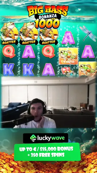 Кадр рекламы Luckywave