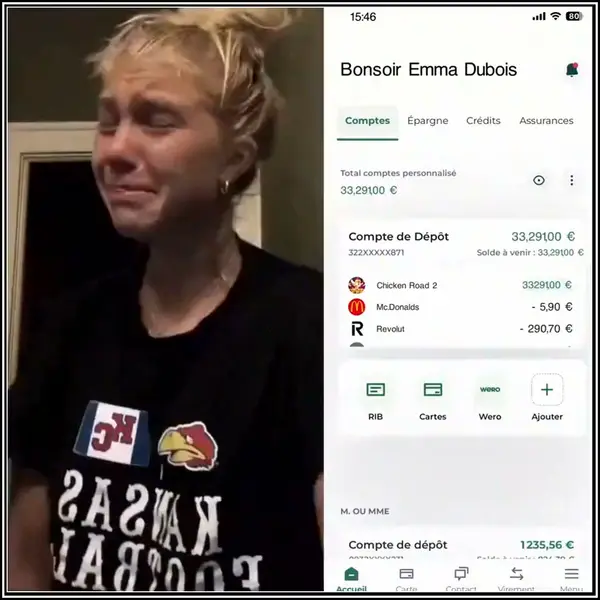 Кадр рекламы Emma Dubois