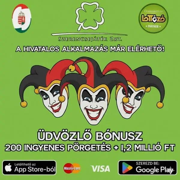 Кадр рекламы Szerencsejáték Online