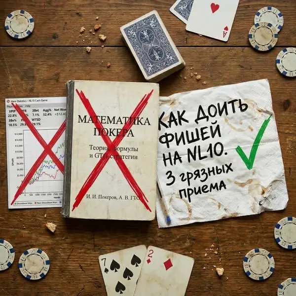 Кадр рекламы PokerAbility. Обучение Покеру