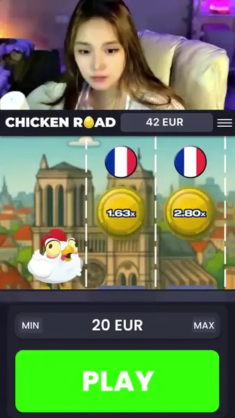 Кадр рекламы Chicken Road