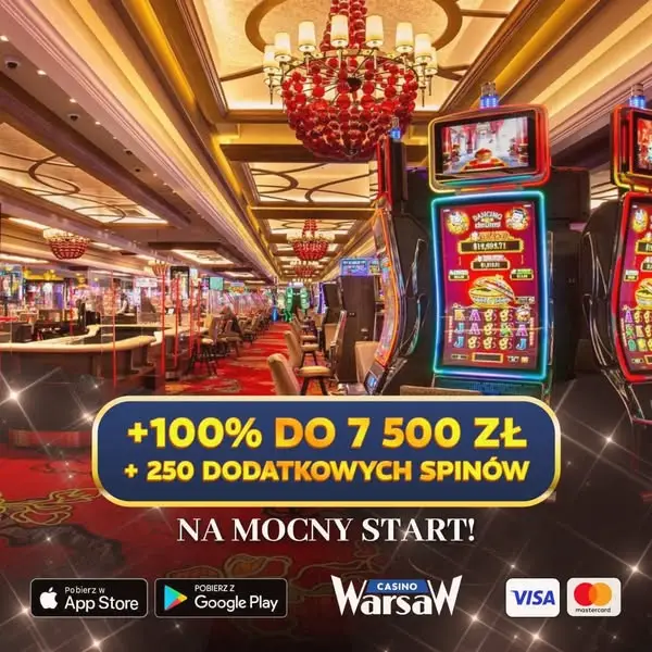 Кадр рекламы Casino Warsaw - Promocja