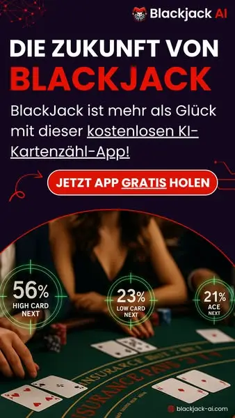 Кадр рекламы Blackjack-AI.com