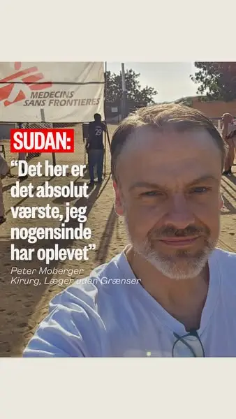 Кадр рекламы Læger uden Grænser (MSF)