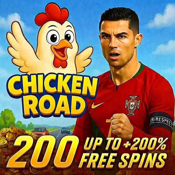 Кадр рекламы Chicken Road
