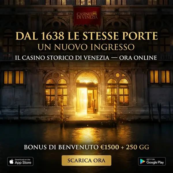 Кадр рекламы Casinò di Venezia