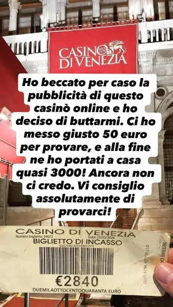 Кадр рекламы Di Venezia
