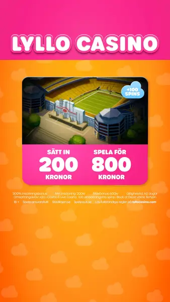 Кадр рекламы Lyllo Casino