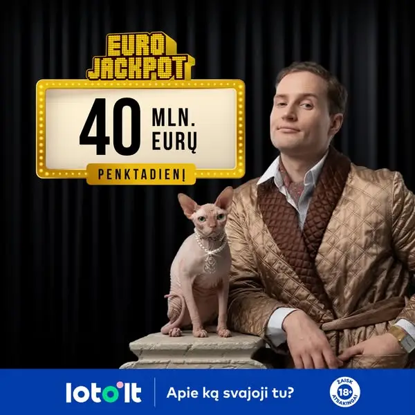 Кадр рекламы Loto.lt