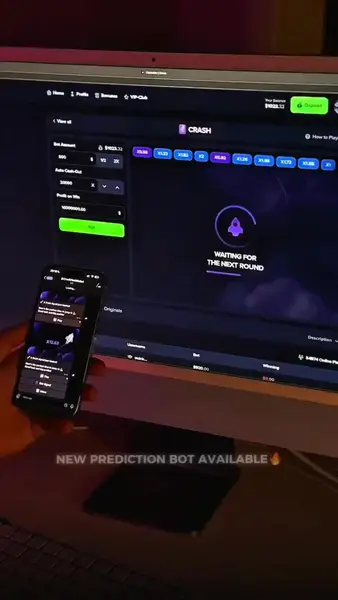 Кадр рекламы Crash Prediction