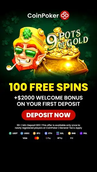 Кадр рекламы CoinPoker