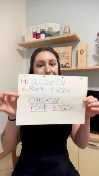Кадр рекламы Road for win
